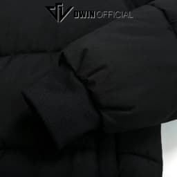 Thumbnail Áo khoác phao boxy nam nữ DWIN local brand dáng lửng cổ cao unisex trần bông dày dặn siêu ấm 4