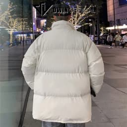 Thumbnail Áo khoác phao nam nữ DWIN local brand form oversize cổ cao unisex trần bông dày dặn siêu ấm 4