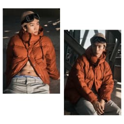 Thumbnail Áo Khoác Uni Detachable Hood Down Short Puffer Jacket Unisex Style | WHJDD4V13U/WHJDE1194U 1
