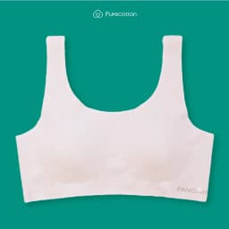 Thumbnail Áo lá học sinh không viền Purecotton chất liệu cotton cao cấp Beauty Light Bra PC088 1