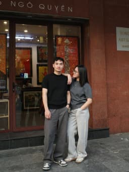 Thumbnail Áo Len Nam Cộc Mongtoghi Trơn DENMST 5651,  Form Suông Nhẹ 1