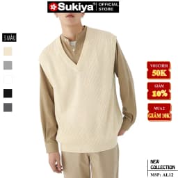 Thumbnail Áo Len Nam GhiLe SUKIYA Cộc Tay Chất Len Lông Cừu Mềm Mịn Đủ Size Mẫu Mới Nhất 2024 AL43 3