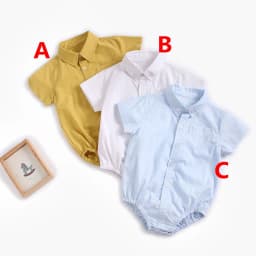 Thumbnail Áo liền quần cotton Sanlutoz phong cách mùa hè cho bé trai 1