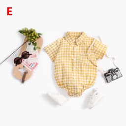 Thumbnail Áo liền quần cotton Sanlutoz phong cách mùa hè cho bé trai 3