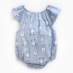 Thumbnail Áo Liền Quần Sanlutoz Bằng Cotton Họa Tiết Hoạt Hình Mùa Hè Cho Em Bé 1