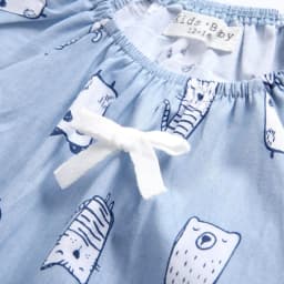Thumbnail Áo Liền Quần Sanlutoz Bằng Cotton Họa Tiết Hoạt Hình Mùa Hè Cho Em Bé 3