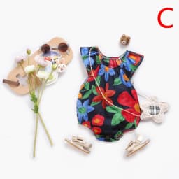 Thumbnail Áo liền quần SANLUTOZ thời trang mùa hè xinh xắn cho bé gái 3
