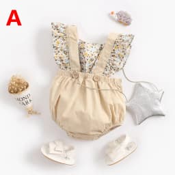 Thumbnail Áo liền quần Sanlutoz vải cotton cho bé mặc vào ngày hè 1