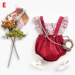Thumbnail Áo liền quần Sanlutoz vải cotton cho bé mặc vào ngày hè 4