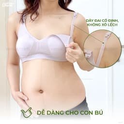 Thumbnail Áo lót bầu mặt nạ điều hòa lành tính tạm biệt nóng bí chống chảy xệ và cho con bú Venus Charm W127 3