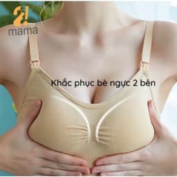 Thumbnail Áo lót bầu sau sinh cho con bú, chống chảy sệ, có nút mở cho bé ti mềm mại, thoải mái 2MAMA V158 3