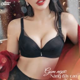 Thumbnail Áo lót có gọng nâng đẩy tạo khe quyến rũ đệm dày 4cm Venus Charm 5026 2