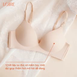 Thumbnail Áo Lót Không Gọng Đệm Mỏng Thoải Mái Cúp Chữ V Sâu Định Hình Ngực Loire AL250304 4