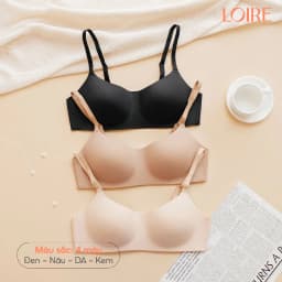 Thumbnail Áo Lót Không Gọng Đệm Mỏng Thoải Mái Loirechic BRDE144 2