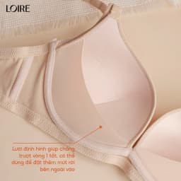 Thumbnail Áo Lót Không Gọng Đệm Mỏng Mềm Gom Ngực Tự Nhiên Loirechic AL250301 3