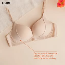 Thumbnail Áo Lót Không Gọng Đệm Mỏng Mềm Gom Ngực Tự Nhiên Loirechic AL250301 4