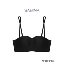 Thumbnail Áo Lót Không Gọng Mút Mỏng Cup Ngang Dây Lưng Không Viền May Màu Trơn Pretty Perfect By Sabina NBU23005 (GIỐNG SBXU8900) 3