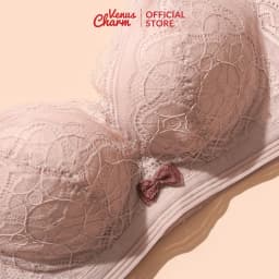 Thumbnail Áo lót không gọng Venus Charm phối ren nâng ngực tạo khe quyến rũ 8139 2