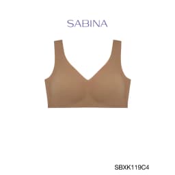 Thumbnail Áo Lót Không Viền May Không Gọng Mút Mỏng Vừa Có Thể Tháo Rời Bra Seamless Fit Soft Collection By Sabina SBXK119 3