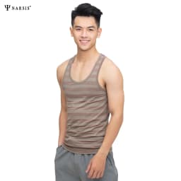 Thumbnail Áo Lót Nam Ba Lỗ Narsis, Chất Cotton Thoáng Mát, Mềm Mịn, Thấm Hút Tốt, Thoải Mái Vận Động 3