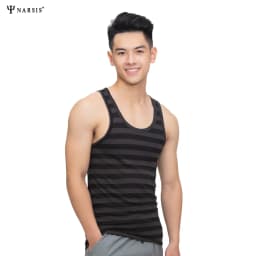 Thumbnail Áo Lót Nam Ba Lỗ Narsis, Chất Cotton Thoáng Mát, Mềm Mịn, Thấm Hút Tốt, Thoải Mái Vận Động 4
