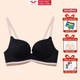 Thumbnail Áo lót nâng ngực tạo khe nữ VINGO mút dày 2cm không gọng thoải mái không đường may AS206 VNGO 1