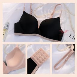 Thumbnail Áo lót nâng ngực tạo khe nữ VINGO mút dày 2cm không gọng thoải mái không đường may AS206 VNGO 3