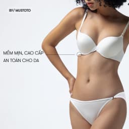 Thumbnail Áo Lót Nữ Bra Mustoto Nâng Ngực Có Gọng Mút Vừa 2cm Bra Hop (MA26) 4