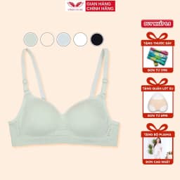 Thumbnail Áo lót nữ cotton không gọng đệm mỏng VINGO chất liệu thấm hút mồ hôi co giãn thoải mái S386 VNGO 1