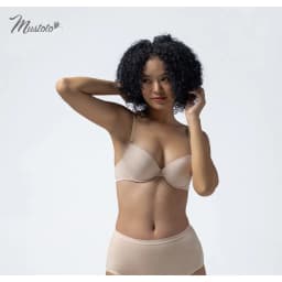 Thumbnail Áo Lót Nữ Mustoto Bra Mút Mỏng Có Gọng Mềm Nâng Ngực Bamboo Kháng Khuẩn Mây (MA17) 1