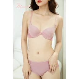 Thumbnail Áo Lót Nữ Mustoto Mút Vừa 2,5cm Có Gọng Nâng Phối Lưới (MA46) 4
