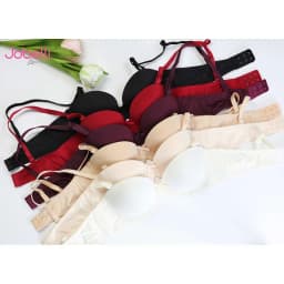 Thumbnail Áo lót nữ trơn, cúp ngang nửa ngực, mút mỏng Jobelli A2322 1