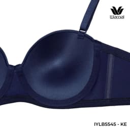 Thumbnail Áo lót Wacoal IYLB5545 có gọng, nâng nhẹ, trơn, áo quây tháo dây, mút mỏng dưới 1cm - YLB5545 3