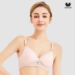 Thumbnail Áo lót Wacoal Lecien I22SFB197 không gọng, form thoải mái, cup 3/4, ren, dây liền - 22SFB197 1