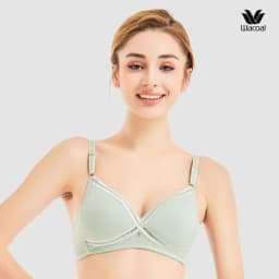Thumbnail Áo lót Wacoal Lecien I22SFB199 không gọng, form thoải mái, cup 3/4, ren, dây liền - 22SFB199 1