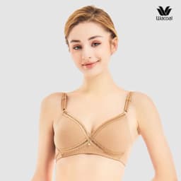 Thumbnail Áo lót Wacoal Lecien I22SFB199 không gọng, form thoải mái, cup 3/4, ren, dây liền - 22SFB199 3