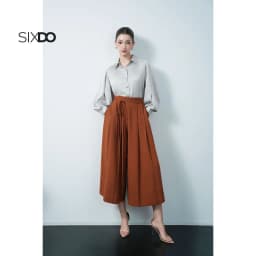 Thumbnail Áo lụa xám nhạt dài tay SIXDO (Light Grey Silk Shirt) 4