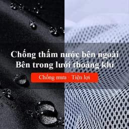 Thumbnail Áo mưa bộ MYT Bộ quần áo mưa vải dày bảo vệ toàn thân dãy phản quang siêu chống nước cho nam và nữ 4