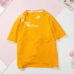 Thumbnail Áo mùa hè cotton bé trai LITIBABY in chữ Rock&Roll size đại 15 đén 18 tuổi 1