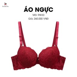 Thumbnail Áo Ngực Có Gọng ROSABELLA Chất Liệu Cao Cấp Lớp Mút Dày Cúp Ôm Sát Giúp Nâng Đẩy Vòng 1 Tối Đa RW33 1