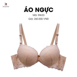 Thumbnail Áo Ngực Có Gọng ROSABELLA Chất Liệu Cao Cấp Lớp Mút Dày Cúp Ôm Sát Giúp Nâng Đẩy Vòng 1 Tối Đa RW33 3