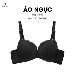Thumbnail Áo Ngực Có Gọng ROSABELLA Chất Liệu Cao Cấp Lớp Mút Dày Cúp Ôm Sát Giúp Nâng Đẩy Vòng 1 Tối Đa RW33 4