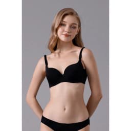 Thumbnail Áo ngực Misaki full cup mút mỏng đai U dáng trơn basic -M1005 4