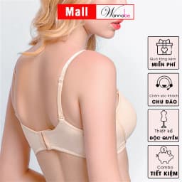 Thumbnail Áo ngực mút mỏng WANNABE áo chíp cúp lớn có gọng kiểu basic trơn mút thông thoáng nhẹ mềm xinh AN310 2
