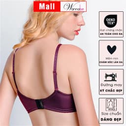 Thumbnail Áo ngực mút mỏng WANNABE áo chíp cúp lớn có gọng kiểu basic trơn mút thông thoáng nhẹ mềm xinh AN310 3