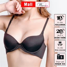 Thumbnail Áo ngực mút mỏng WANNABE áo chíp cúp lớn có gọng kiểu basic trơn mút thông thoáng nhẹ mềm xinh AN310 4