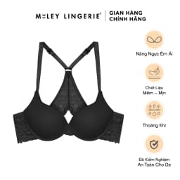 Thumbnail Áo Ngực Nâng Vừa Lưng Phối Ren Cánh Bướm Miley Lingerie 1