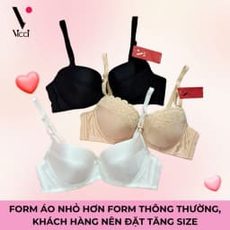 Thumbnail Áo ngực nữ có gọng, mỏng không đệm Vicci AV.05 - AV.06 ôm ngực 2