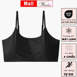 Thumbnail Áo ngực nữ không gọng đúc su WANNABE áo lót bra đệm mút mỏng mềm mại thoáng mát tháo rời được AL45S 2