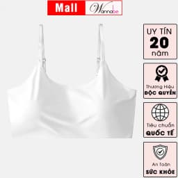 Thumbnail Áo ngực nữ không gọng đúc su WANNABE áo lót bra đệm mút mỏng mềm mại thoáng mát tháo rời được AL45S 3